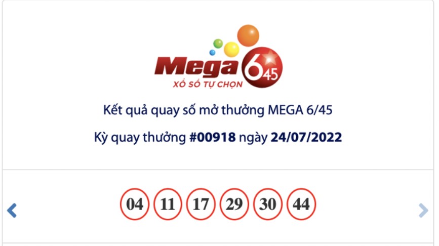 Cách chơi xổ số Mega 6/45 tại nhà cái FB88 chi tiết