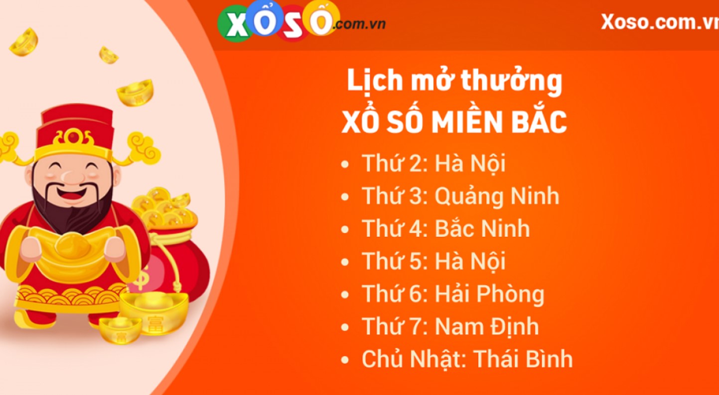 Giới thiệu lịch quay và giải thưởng của xổ số miền Bắc